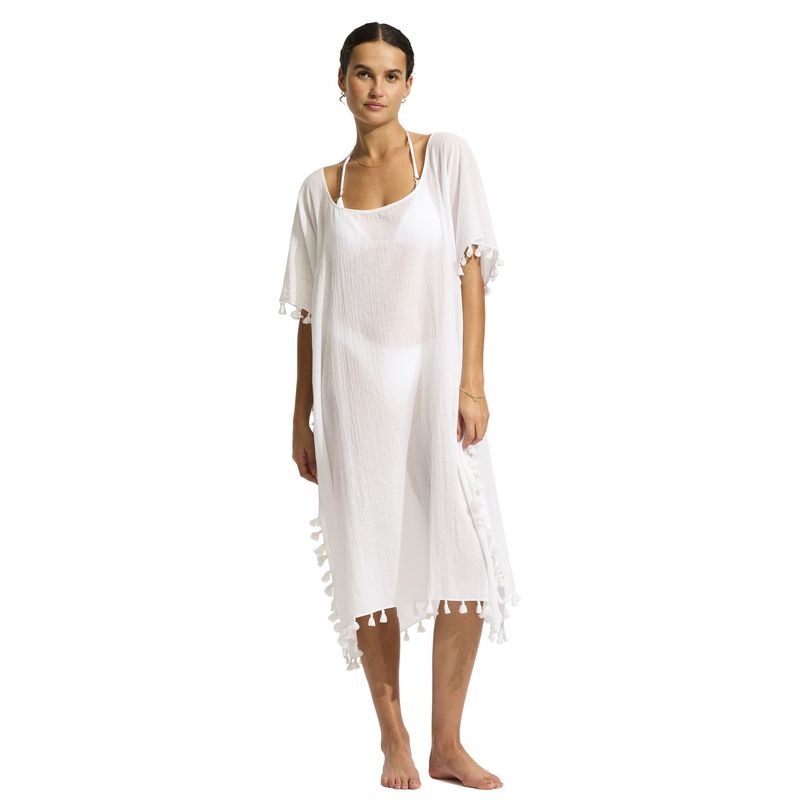 Seafolly Beachedit Midi Amnesia Kaftan