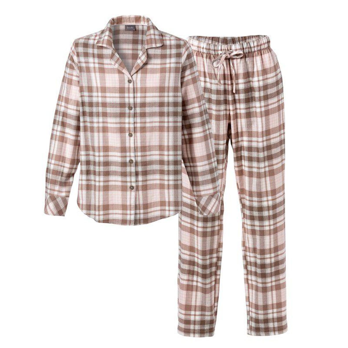 Trofe Flannel Check Pyjamas