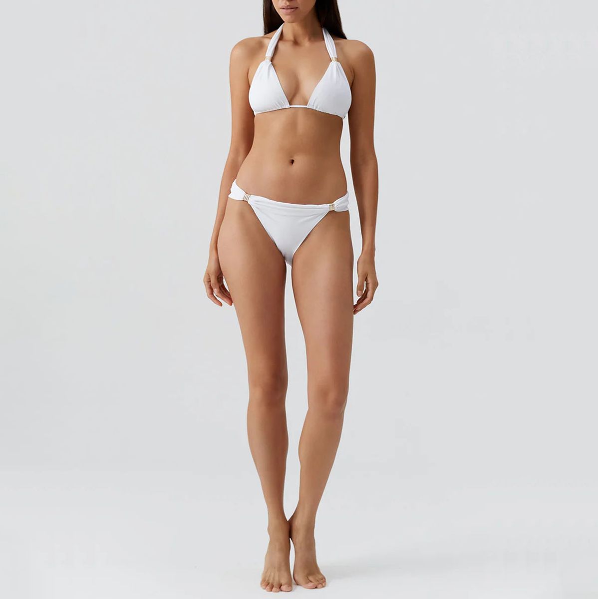 Melissa Odabash Grenada Bikini Bottom Hvit