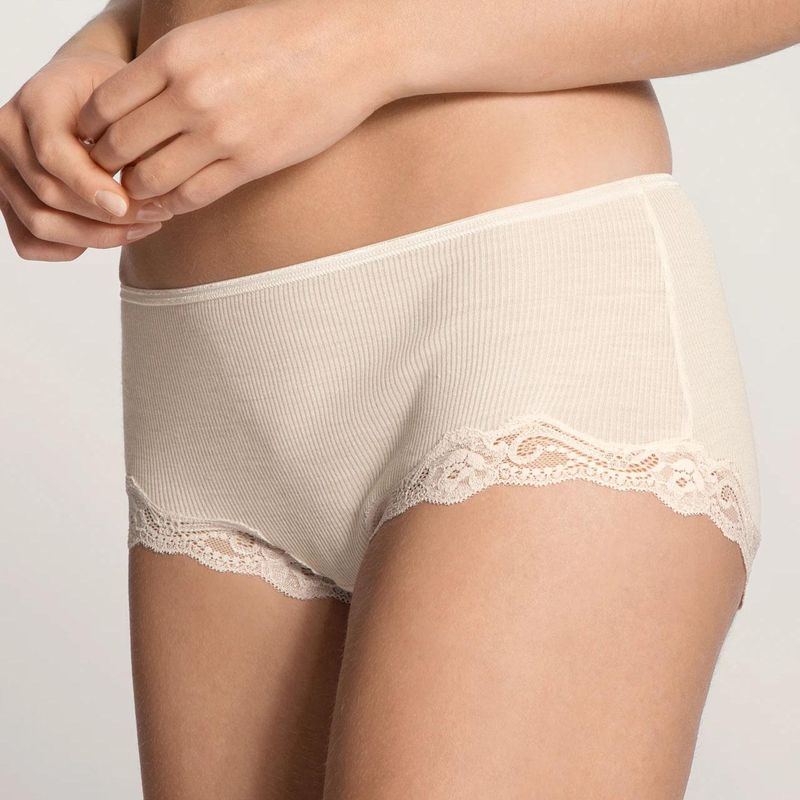 Calida Richesse Lace Ull Panty Blonde