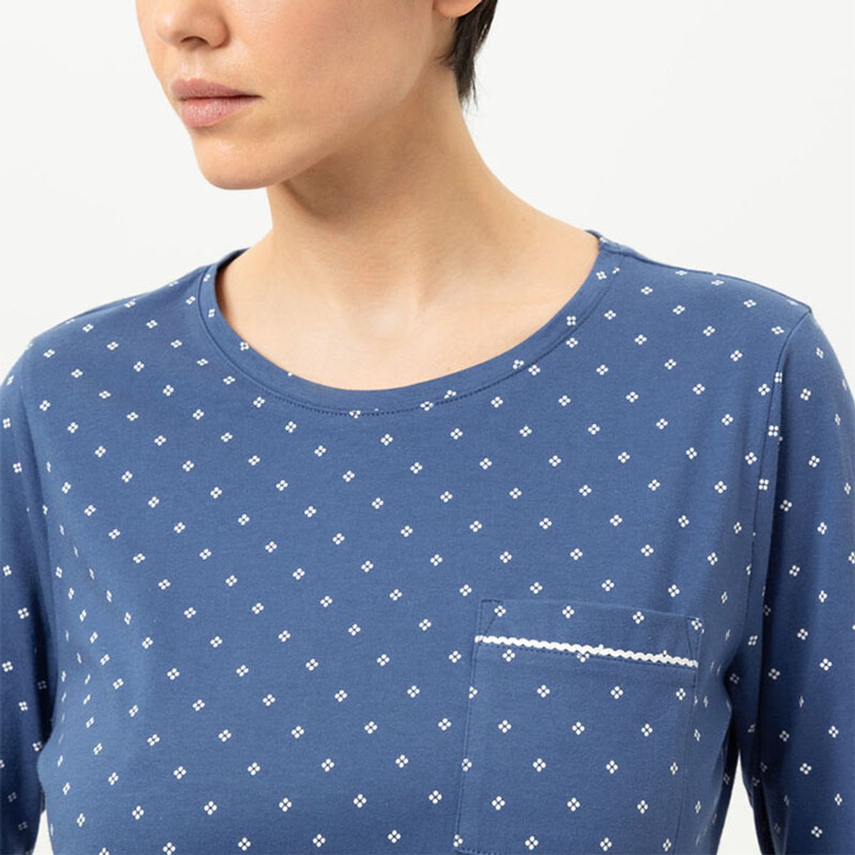 Mey Polka Dreams Nattkjole Lang Arm