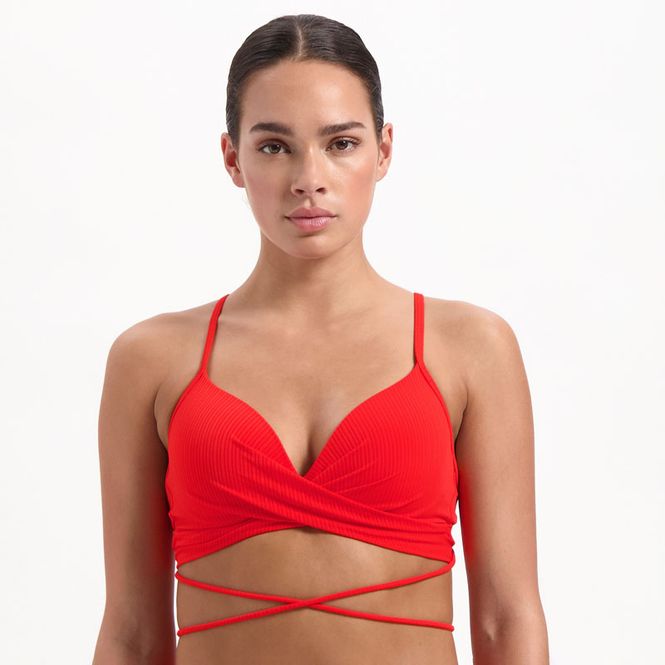 Hovedbilde Beachlife Fiery Red Twist Bikinitopp