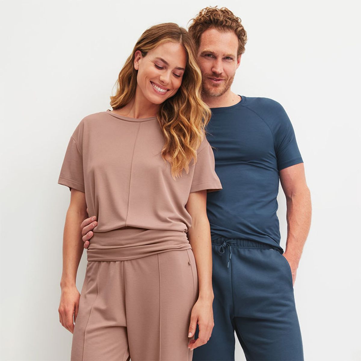 Calida Natural Loungewear T-shirt - Timeless Taupe