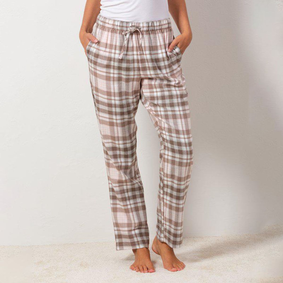Trofe Flannel Check Pyjamas